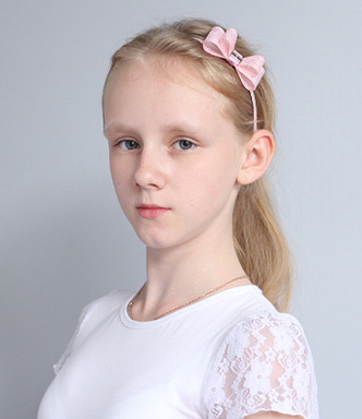 Оксана Первушина, «Топ модель по-детски-2016», фото