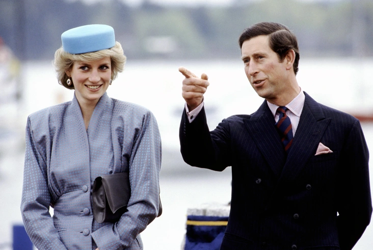 Диана и Чарльз в королевском туре в Канаде в 1986 году