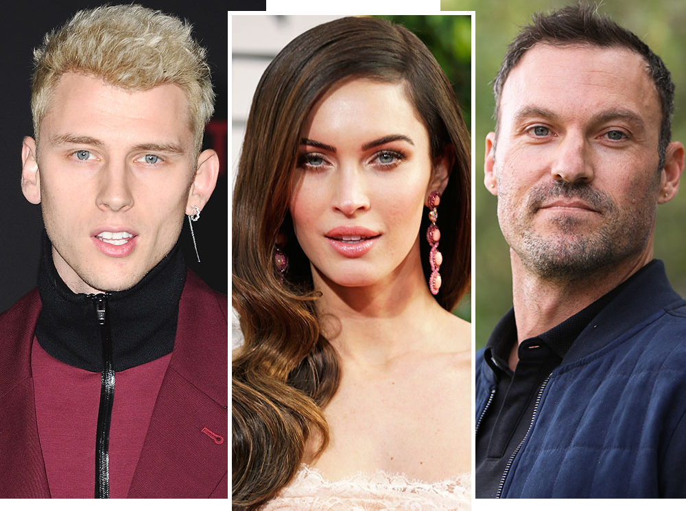 Колсон Бейкер (Machine Gun Kelly), Меган Фокс, Брайан Остин Грин | marieclaire.ru