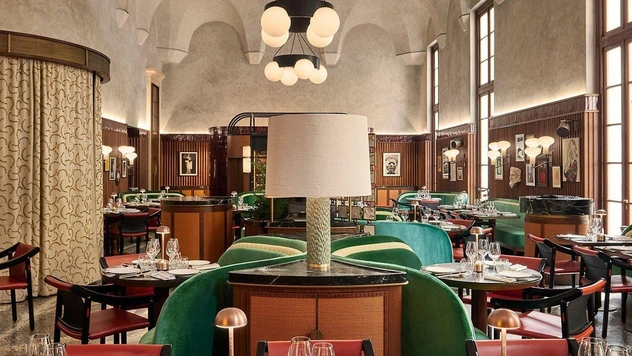 Глэм и барокко: миланский ресторан Beefbar от Humbert & Poyet
