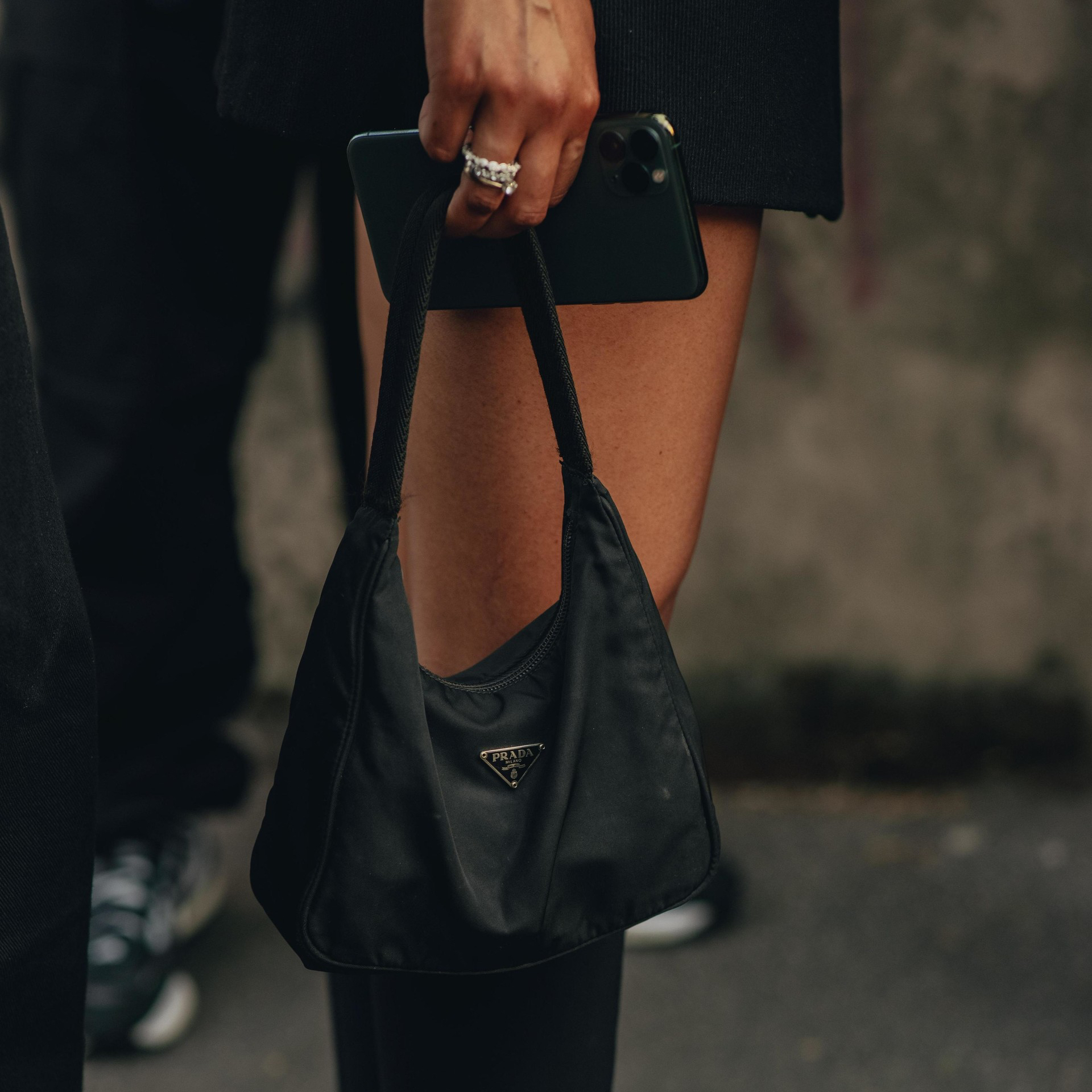 Мода и стиль - черный клатч