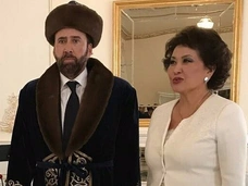 Николас Кейдж провел уикенд в Казахстане