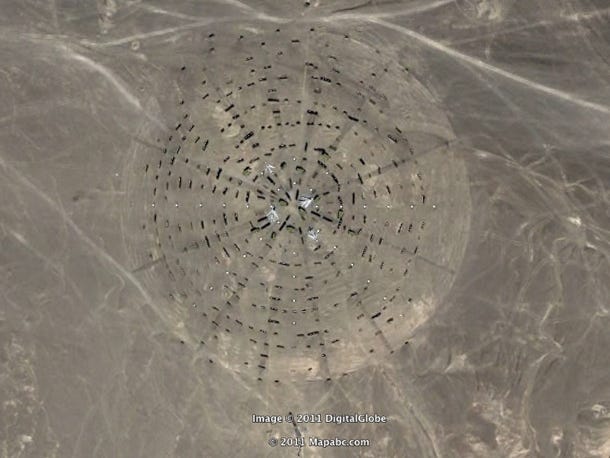 Загадочные знаки, найденные посреди пустыни Гоби