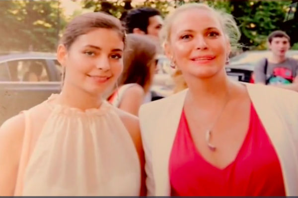 Алена Яковлева с дочкой Марией