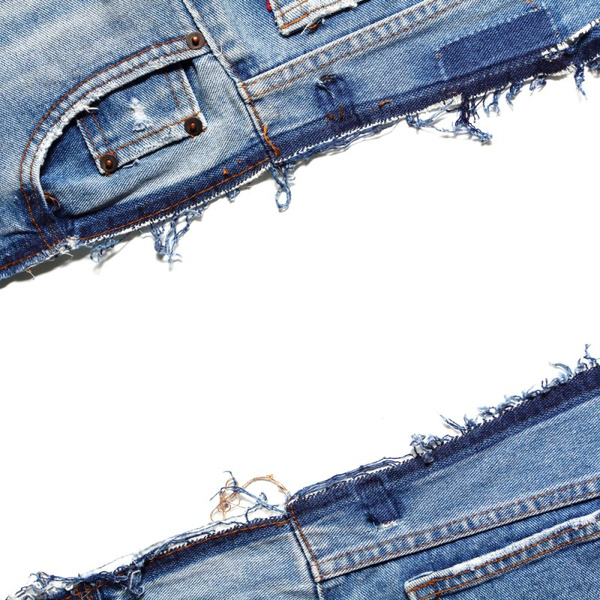 Как из старых джинс сделать шорты