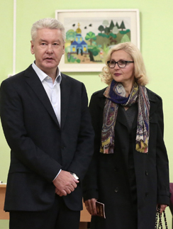 Сергей Собянин с женой Ириной