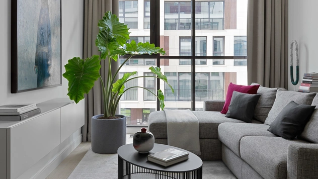 Светлая квартира 50 м² в Москве