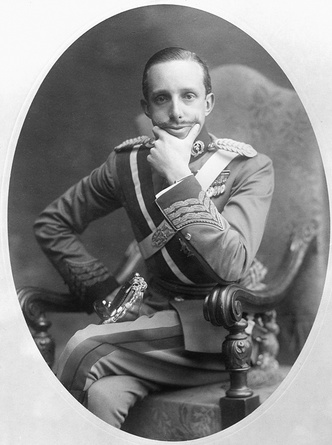 Король Испании Альфонсо XIII, 1918 год