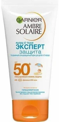 Garnier Ambre Solaire Эксперт Защита, малыш в тени. SPF 50+