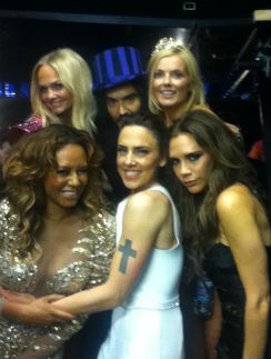 Брэнд и Spice Girls на закрытии Олимпиады-2012