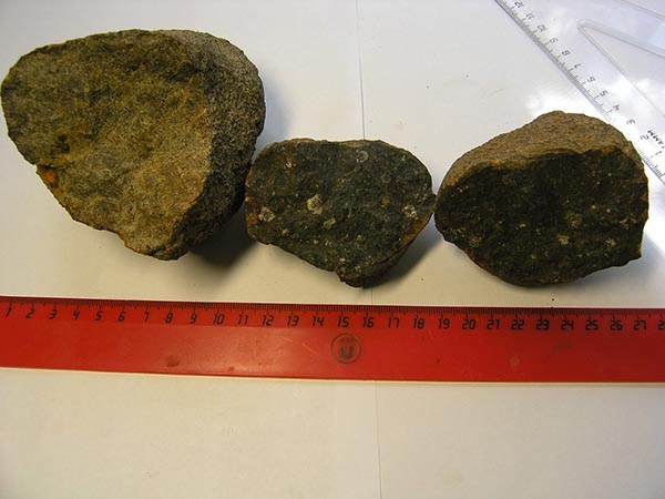 Фото метеоритов упавших