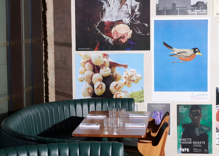 В Лондоне появился ресторан-галерея с современным искусством