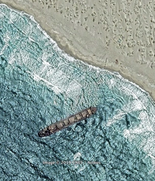 20 необычных мест, найденных на Google Earth