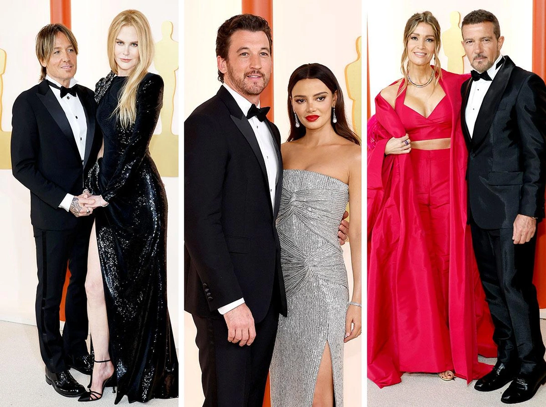 Николь Кидман и Кит Урбан, Майлз Теллер и Келли Сперри, Антонио Бандерас и Николь Кемпел | marieclaire.ru