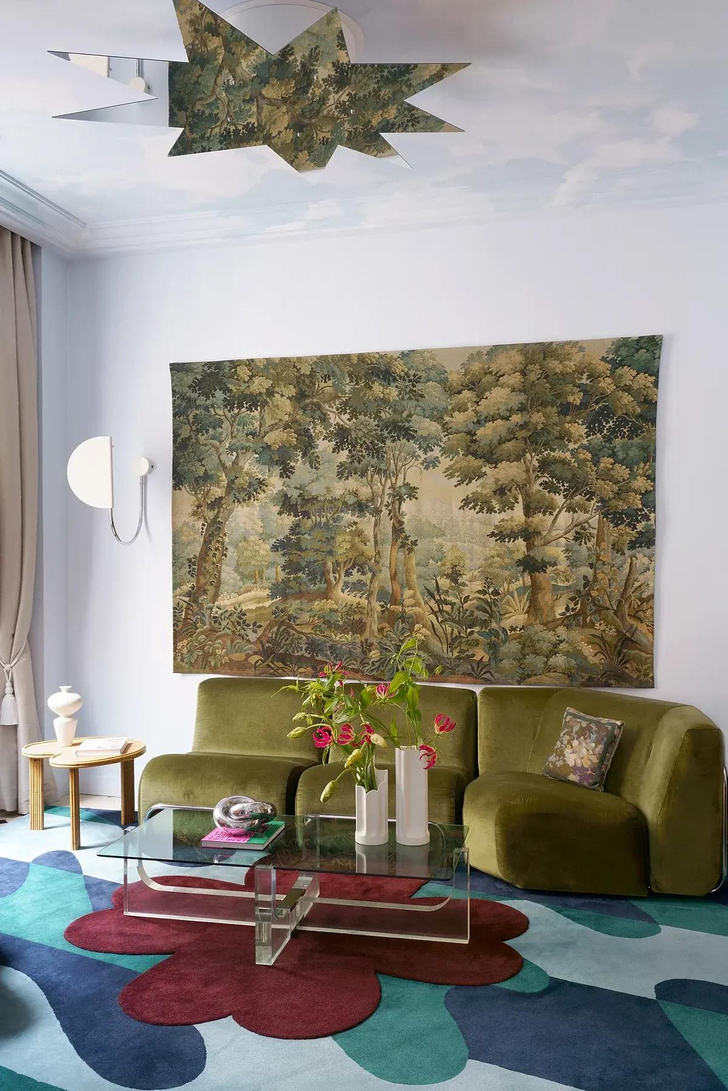 Отель Beauregard в Париже с интерьерами Хлои Негре