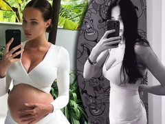 Пышная грудь и почти плоский живот: Анастасия Решетова показала, как выглядит через 28 дней после родов