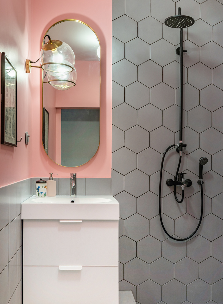 Дизайн очень маленьких ванных комнат - 71 фото
