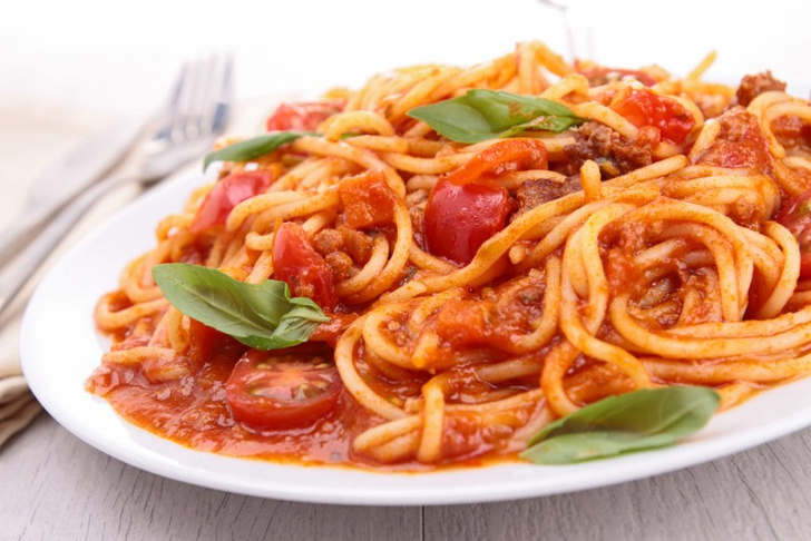 Spaghetti con setas