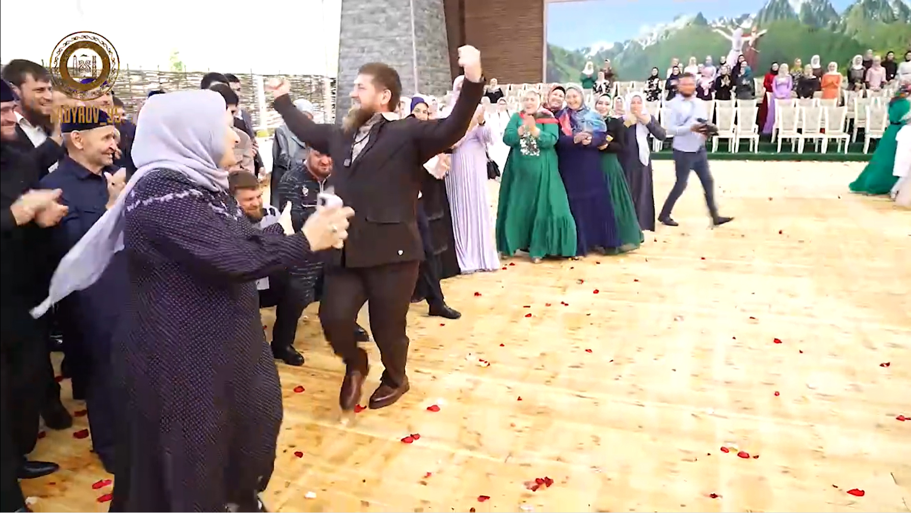 свадьба кадырова фото