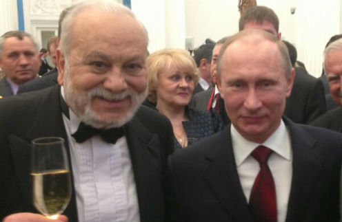 Бедрос Киркоров и Владимир Путин