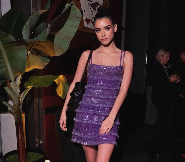 Фото №1 - Фиолетовый — главный цвет модного сезона 2021-2021. Дикси Дамелио показывает, как его носить 💜