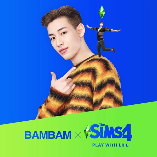 WOW: БэмБэм из GOT7 стал новым амбассадором The Sims 4