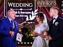 Дедушка рад и ждет правнуков: старшая внучка Лукашенко вышла замуж