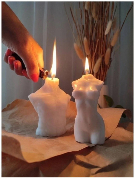 Набор свечей ручной работы с ароматом ванили, Boostbody