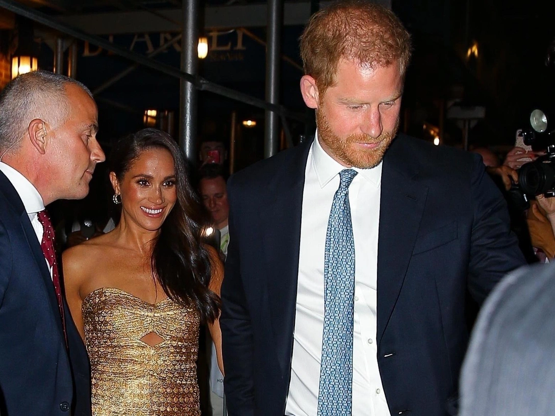 Меган Маркл и принц Гарри на премии Women of Vision, 16 мая 2023 год | marieclaire.ru