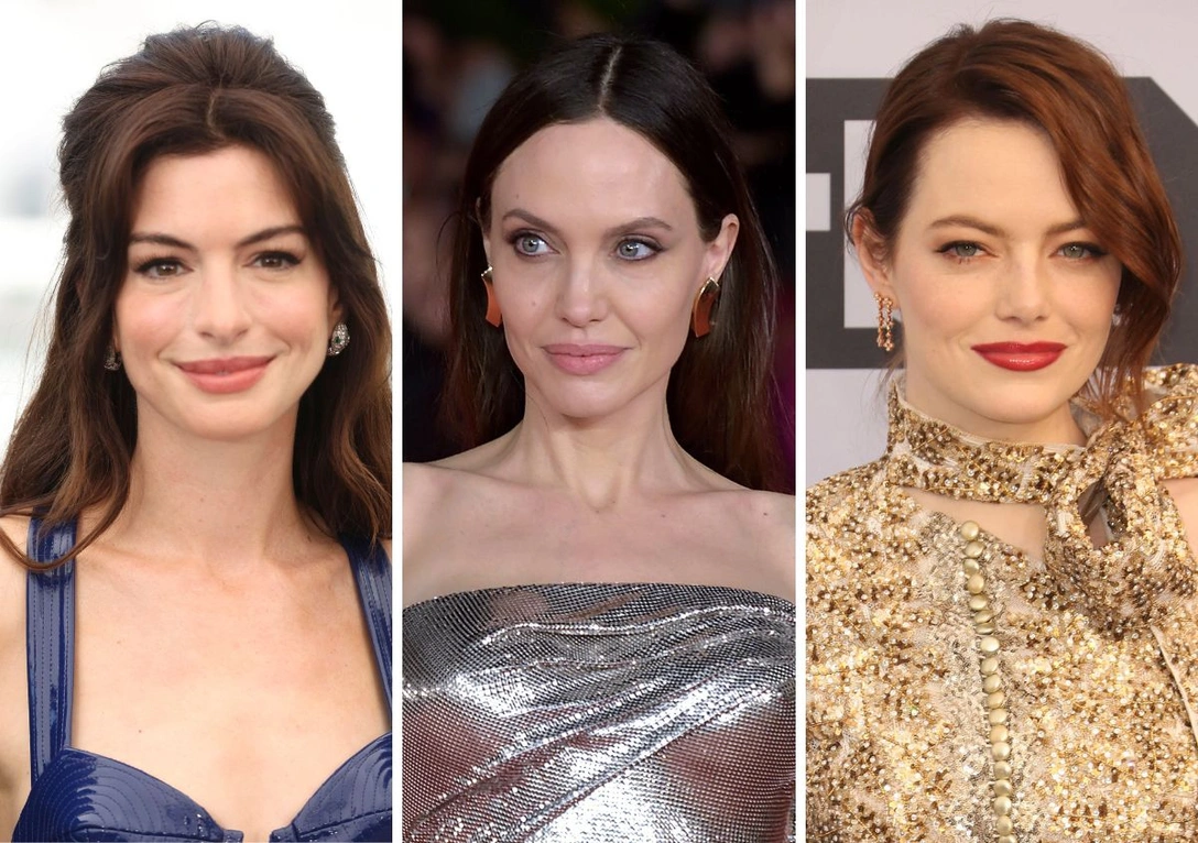 Энн Хэтэуэй, Анджелина Джоли, Эмма Стоун | marieclaire.ru