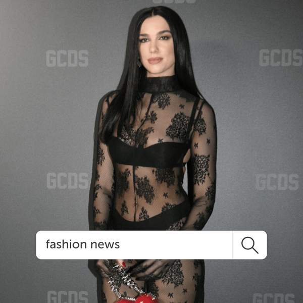 Туши пожар: Дуа Липа появилась в сексуальном полупрозрачном платье на Неделе моды в Милане