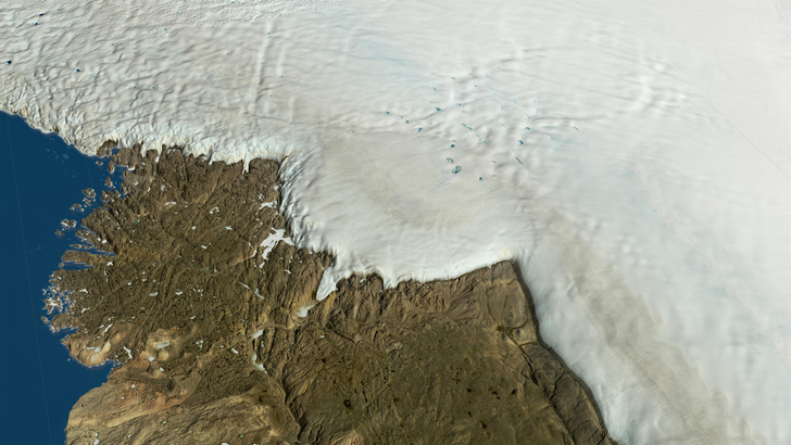 Геологи: Гайавата превратил Гренландию из райского уголка в ледяной край