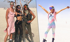 Кайя Гербер с мамой отметила день рождения, а Дарья Коновалова станцевала полуголой: чем запомнился фестиваль Burning Man