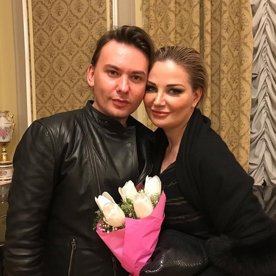 Мария Максакова с коллегой Алексом Луной