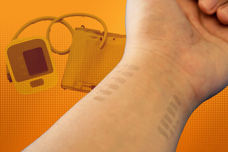 Графен на пульсе: ученые изобрели татуировку, которая измеряет давление