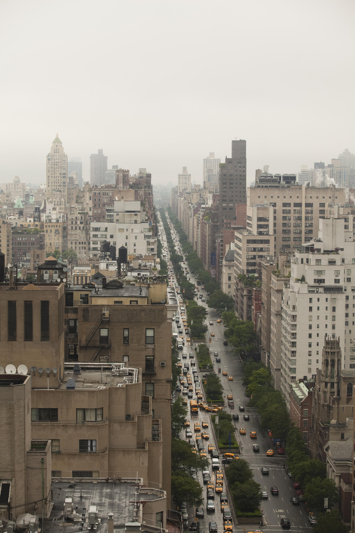 Вид на Манхэттен из квартиры Иванки Трамп.