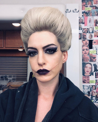 макияж на хэллоуин легкий простой 2020 вампирша тыква пошагово для девушек