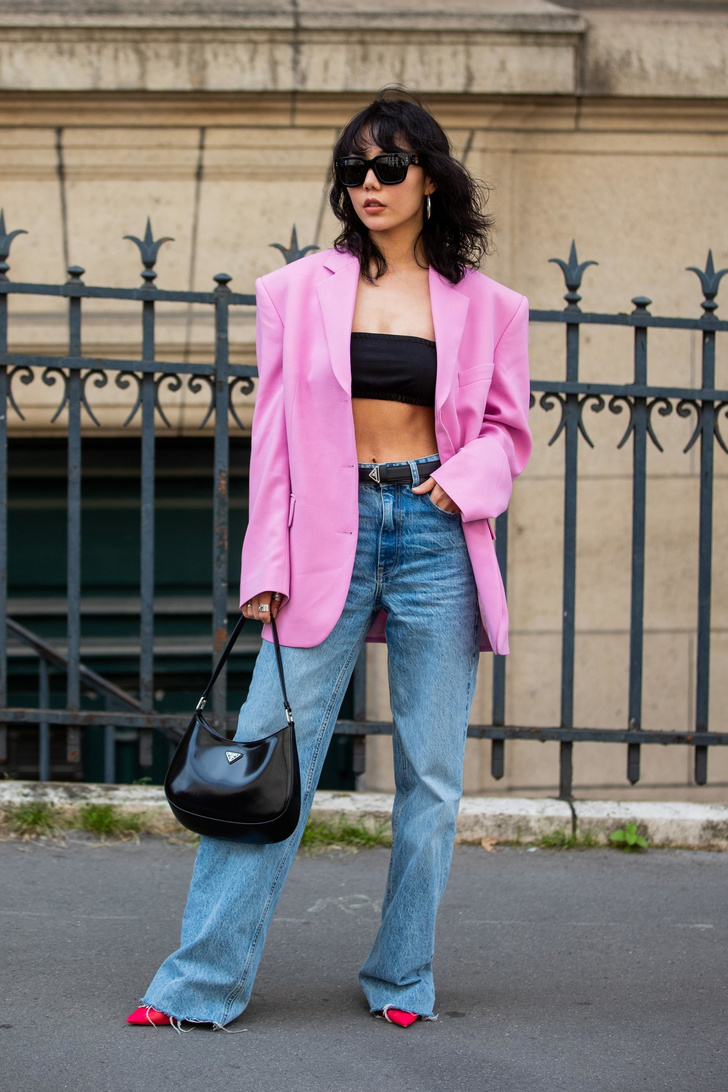 18 идей с чем носить розовый пиджак и жакет, чтобы добавить гламурную нотку образу