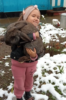 Амина Абдуллоева, 6 лет, станица Кабардинская, Апшеронского района, Краснодарского края