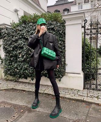 Как носить ярко-зеленый цвет — самый модный в этом сезоне