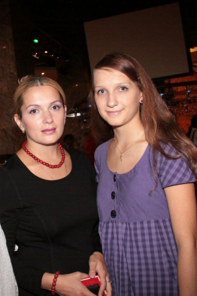 Мария Порошина с дочерью Полиной