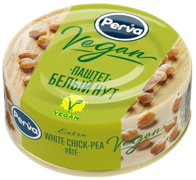 Паштет с белым нутом постный, Perva
