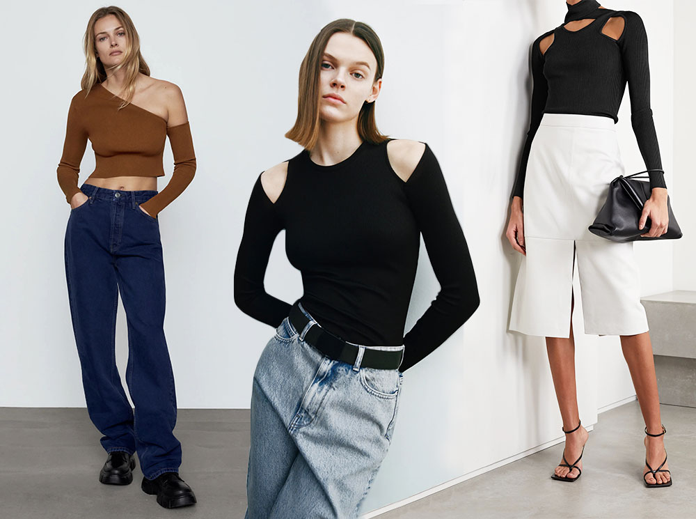 Самый смелый тренд: где искать вещи с вырезами (и с чем их носить) | marieclaire.ru