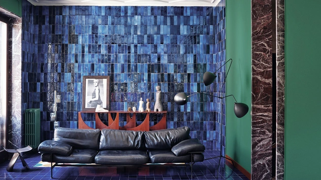 Вертикальная укладка плитки: 65+ ярких примеров