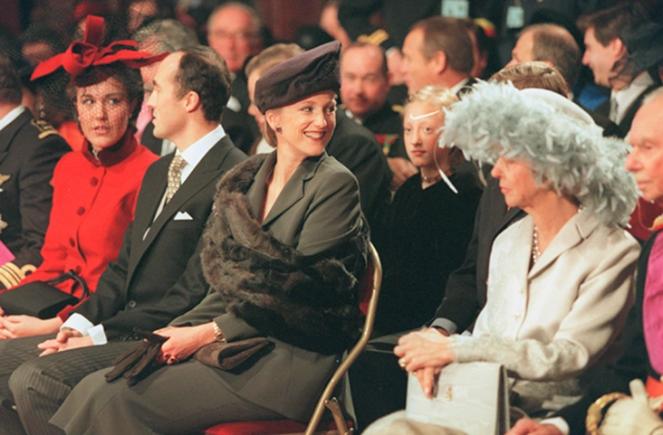 Гости королевской свадьбы в Бельгии