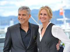 Амаль Клуни в ярости: Джордж 80 раз целовался с Джулией Робертс