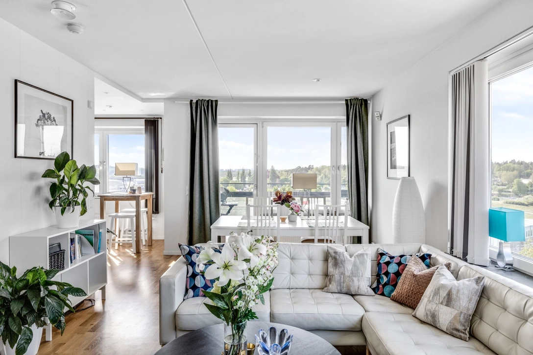 Квартира 84 м² в светлых тонах в Стокгольме | mcmaison.ru