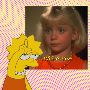 Нейросеть показала, как бы выглядела семейка Симпсонов в ситкоме 80-х
