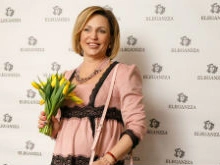 Беременная Алла Довлатова повеселилась на модной вечеринке