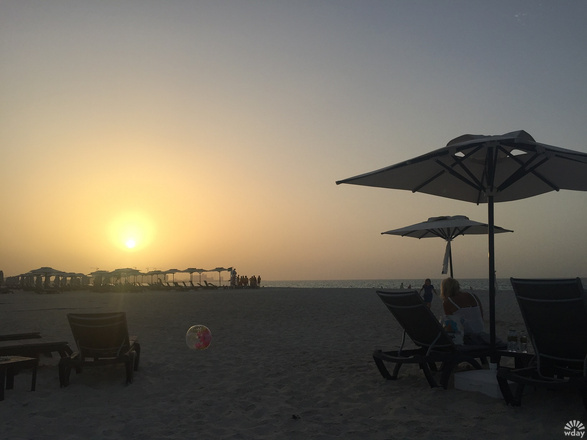 Отель Rixos Saadiyat Island в Абу-Даби, пляж